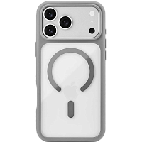 Чехол Rocket Frame Magsafe для iPhone 18 Pro Max (Gray)